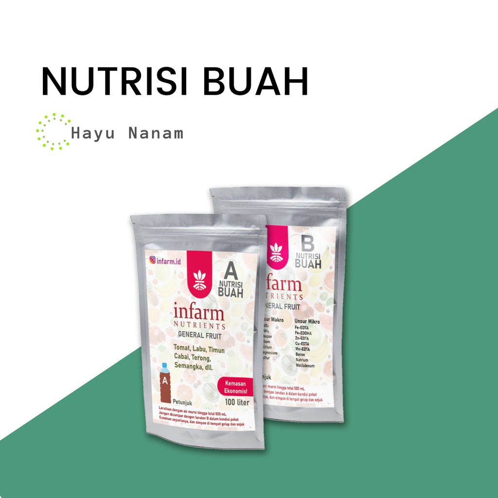Nutrisi AB Mix BUAH Infarm