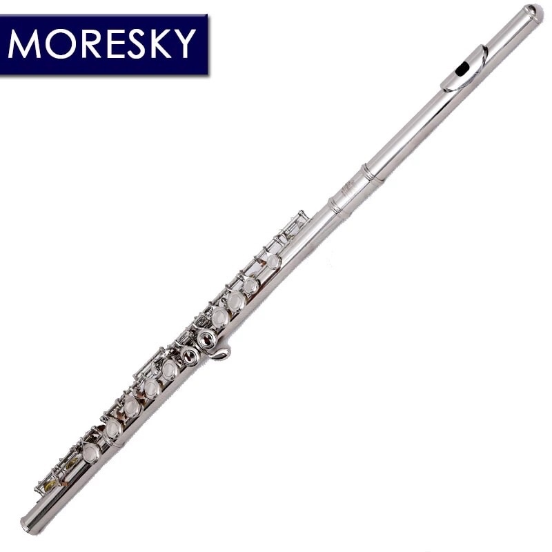 Concert Flute Cupronickel Flute Intermediate 16 Closed Keys
