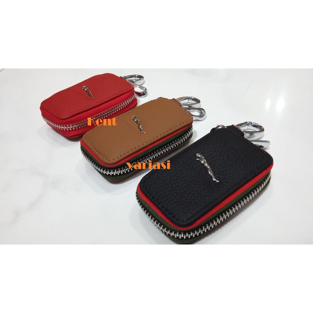 Dompet STNK Gantungan Kunci Mobil Logo Jaguar