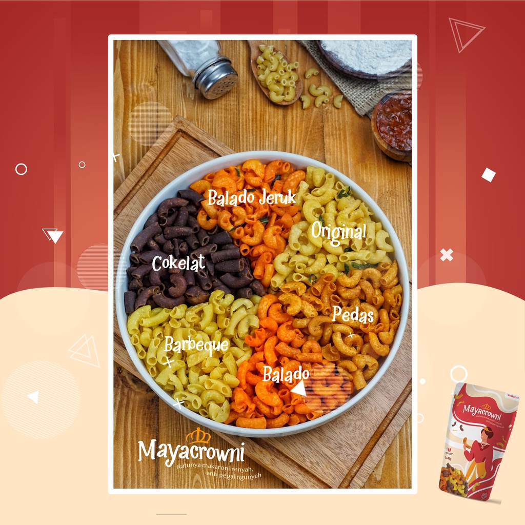 

Makaroni Renyah Mayacrowni