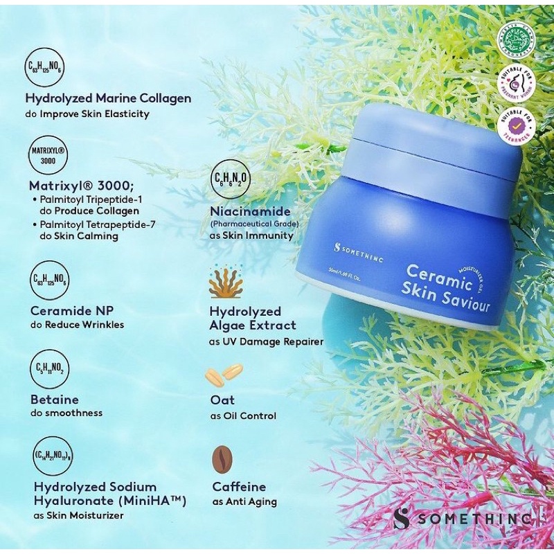 SOMETHINC ceramic skin saviour moisture gel