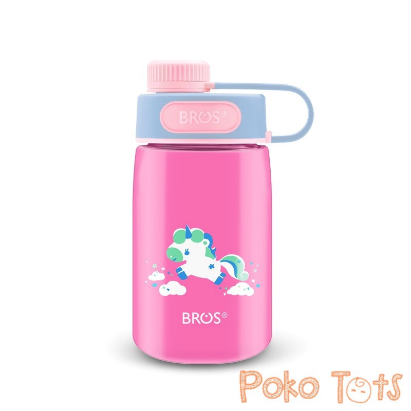 Bros Wego Water Bottle 400ml We Go Botol Minum Anak Tutup Putar