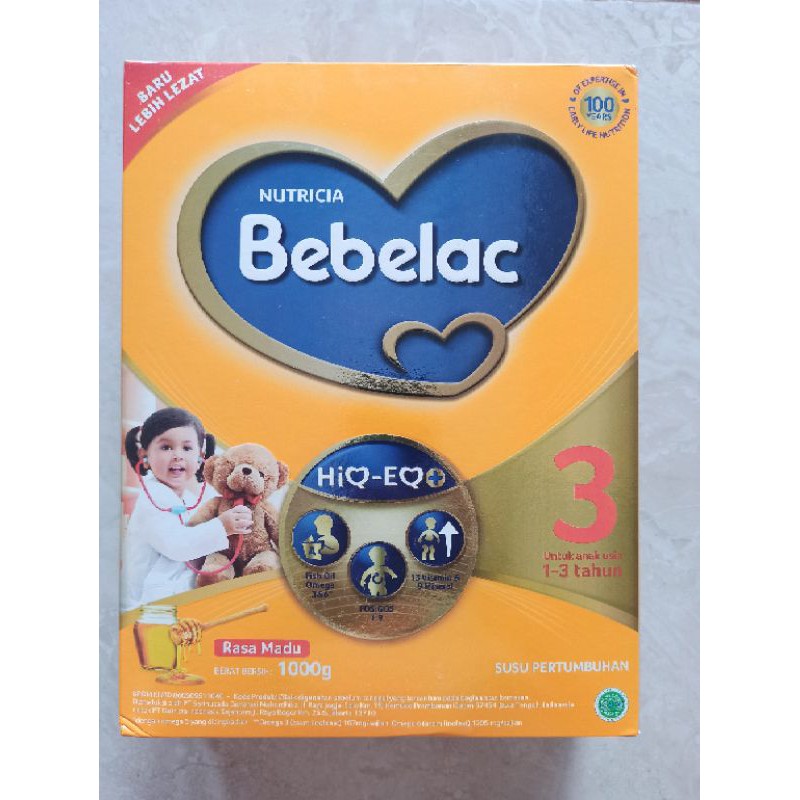 

Susu Bebelac3 madu dan vanilla