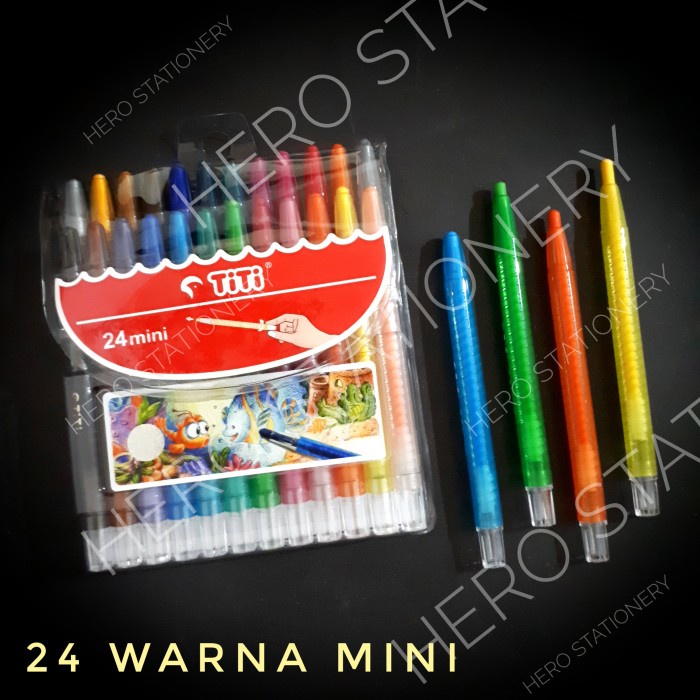 

Star Krayon Putar Titi Mini 24 Warna Ti-Cp-24 Mini Hot Sale