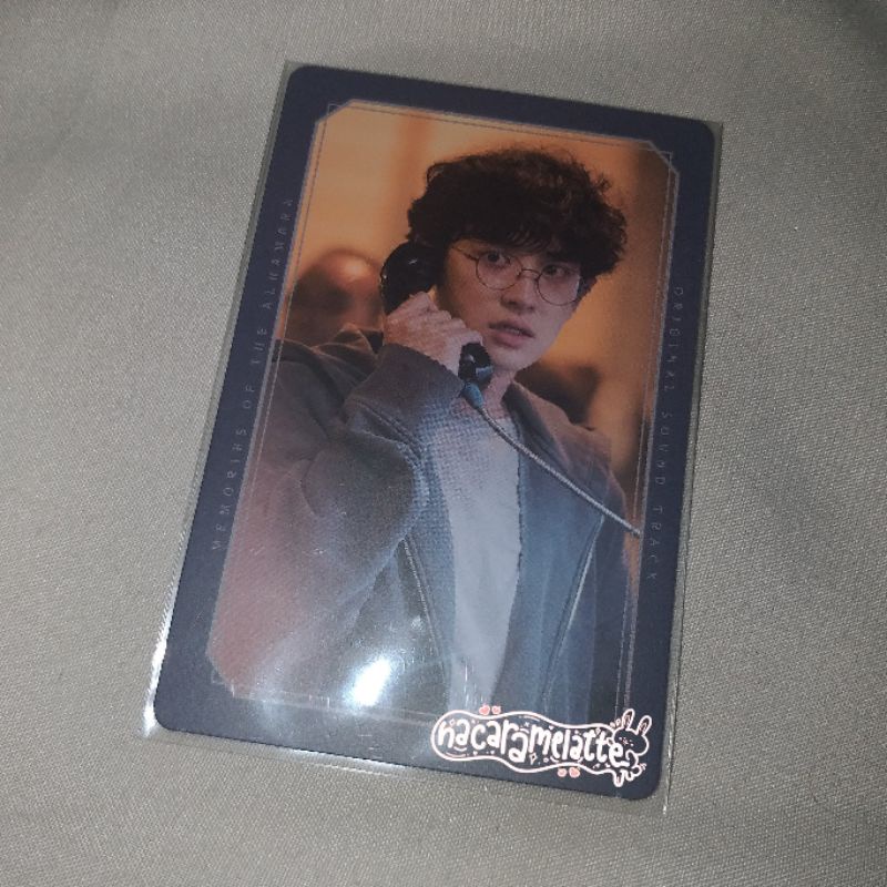 [BOOKED] Photocard Chanyeol OST Memories Of Alhambra