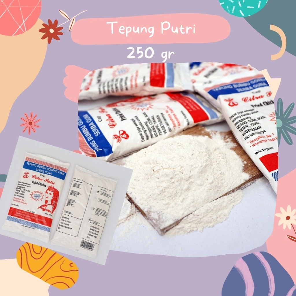 

tepung putri serbaguna 250gram