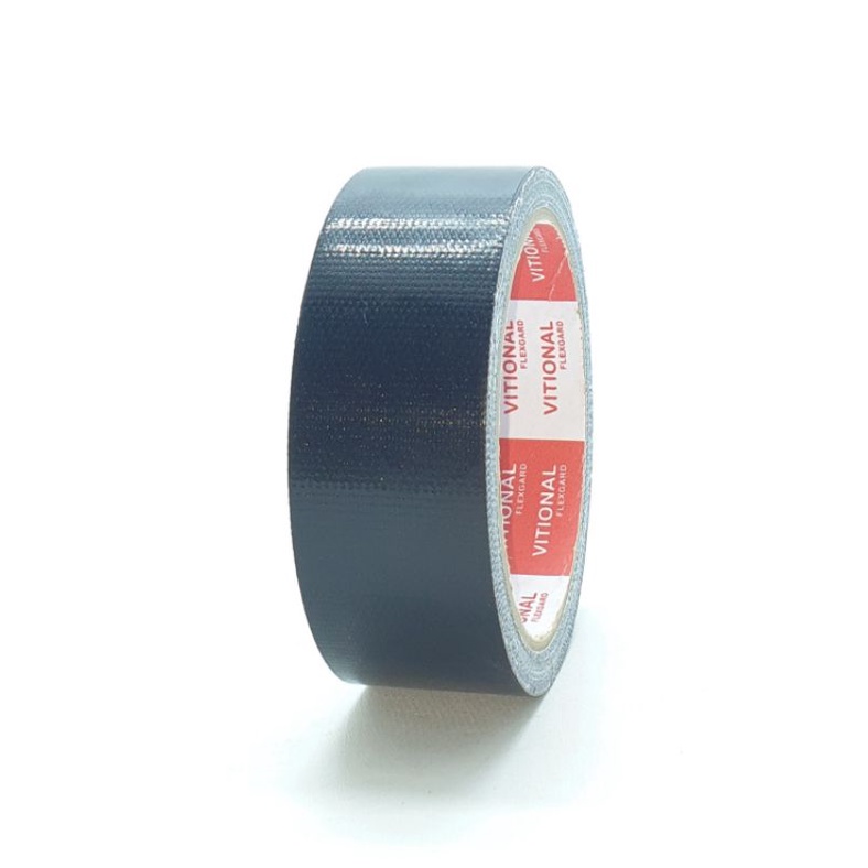 

Vitional LAKBAN KAIN Hijau 9 Mtr 1,5" Inch Hitam / Isolasi Kain Serbaguna / Isolasi Jilid Buku / Solasi