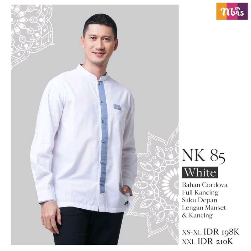 Koko Nibras Putih NK 85