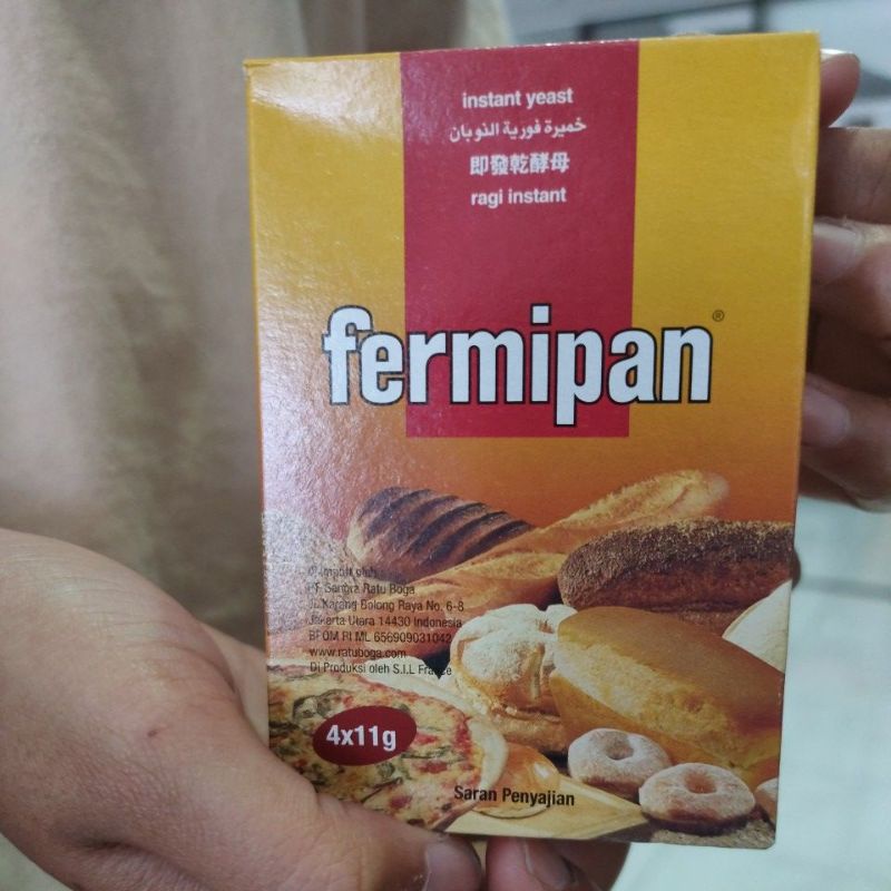 

Fermipan 11gr x 4 pcs