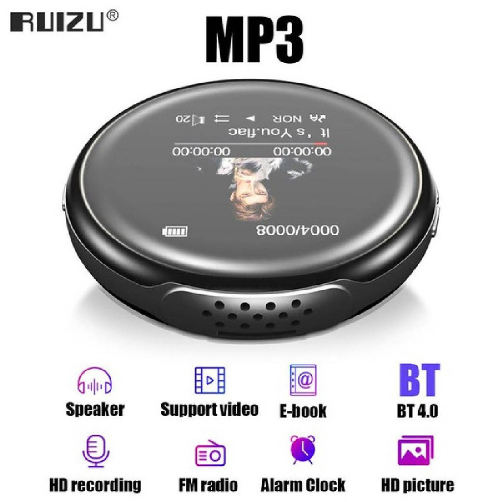 Ruizu M1 DAP Digital Audio Player MP3 MP4 Audio Video Player Bluetooth HQ SQ FLAC Portable