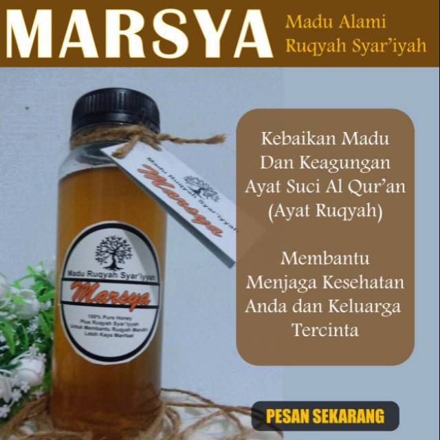 

Madu Marsya 300gr | Penambah Energi