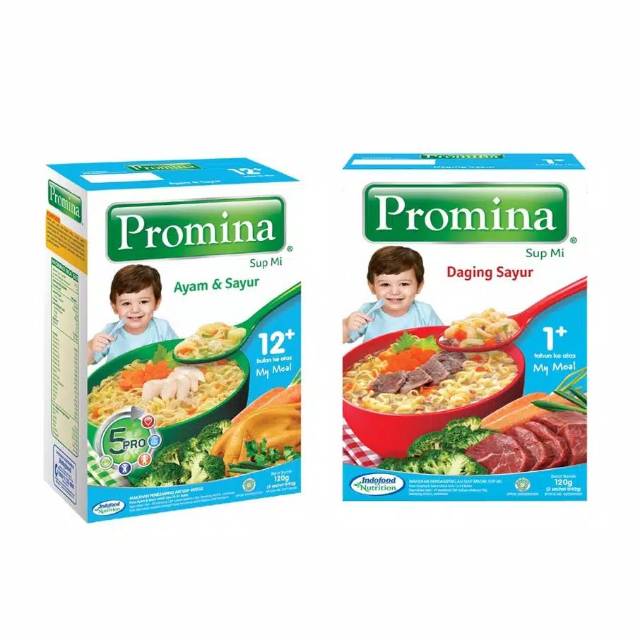 promina Sup Mie Ayam Sayur / Daging Sayur 81grm