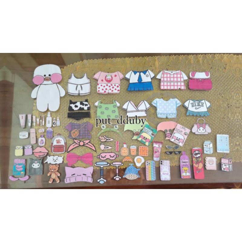 paper duck bebek viral anti air