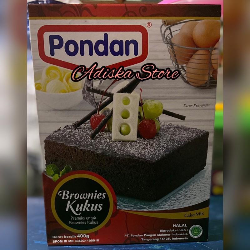 

Pondan Brownies Kukus 400 Gr Cod Dan Best Seller