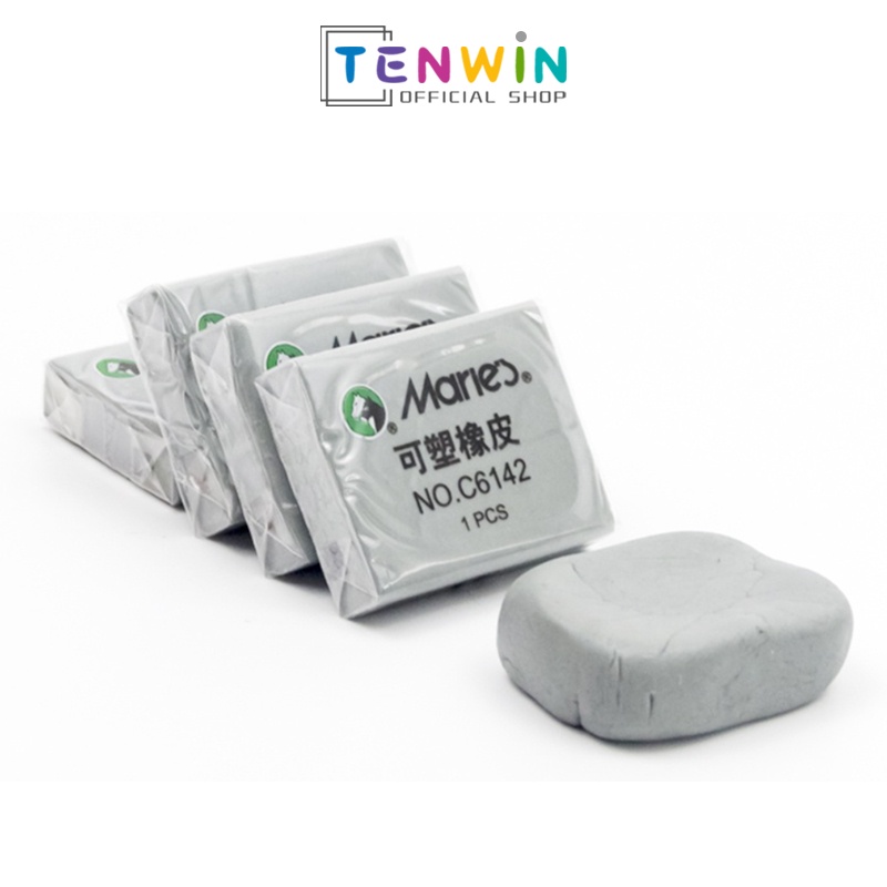 

School Eraser/ KNEADABLE /Penghapus Bersih Bisa Dibentuk Sesuai Keinginan -Tenwin