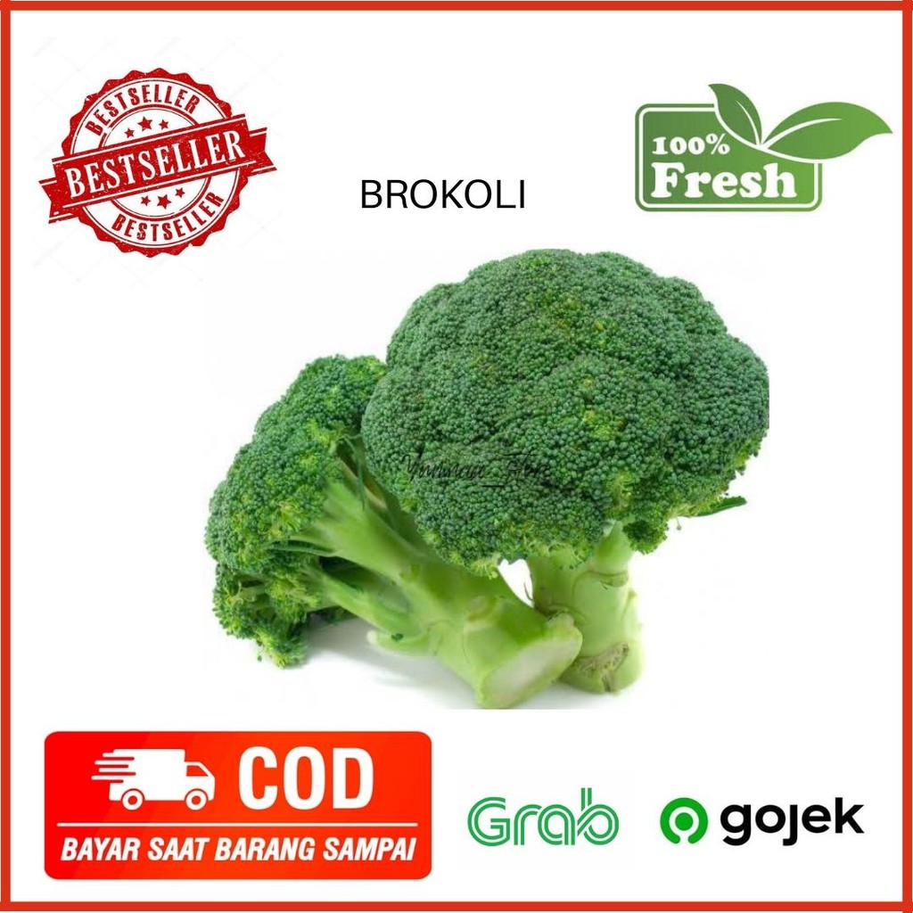 

Brokoli Sayur Sayuran Hijau Sayuran Fresh Jakarta 500 Gram