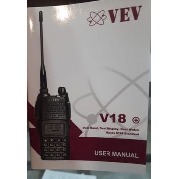 HT VEV V18 DUALBAND / RADIO HT VEV-V18 DUALBAND MURAH