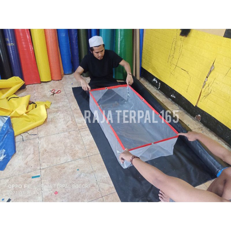 KOLAM PLASTIK UV 100X50X25