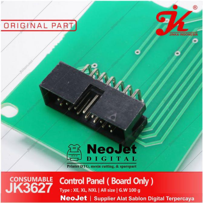 

JK3627 CONTROL PANEL HANYA BOARD ONLY SPAREPART MESIN CUTTING JINKA NOJ-545