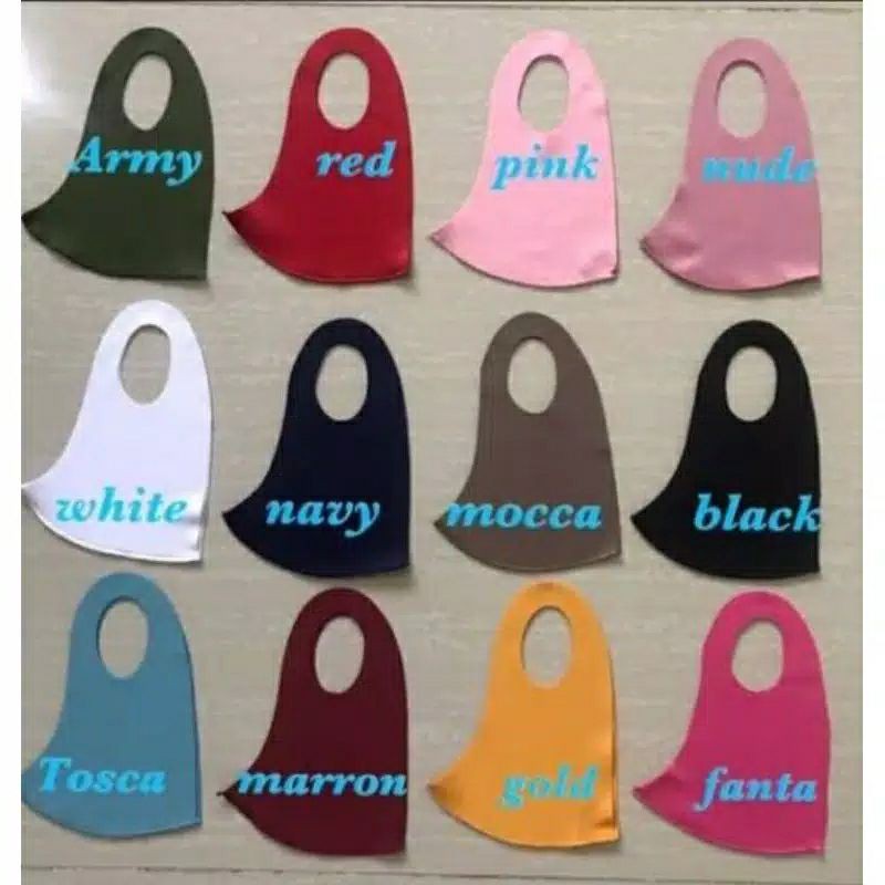 MASKER Scuba Bahan mat soft 280 Ori banyak warna