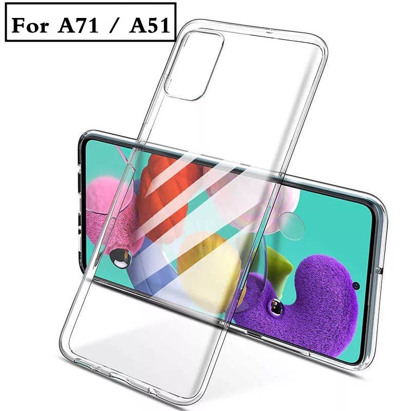 CASING COVER SARUNG SAMSUNG M62 F62 A01 CORE A02 A03S A11 A21S A22 A31 A51 A71 A91 A32 A52 A52S A72 4G 5G Soft Case TPU Bening Transparan