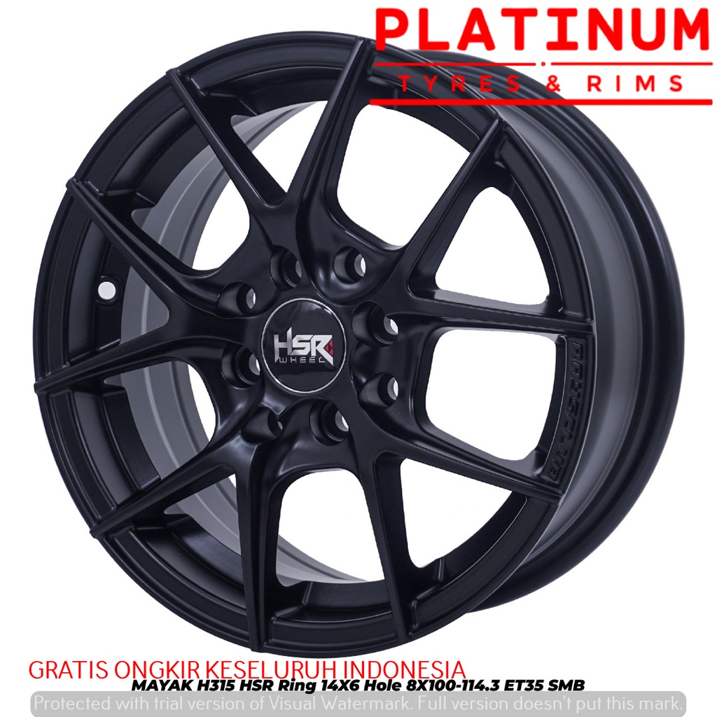 JUAL VELG RECING MURAH UNTUK XENIA AVANZA VELOZ SIGRA LIVINA CALA AGYA RING14 HSR MAYAK