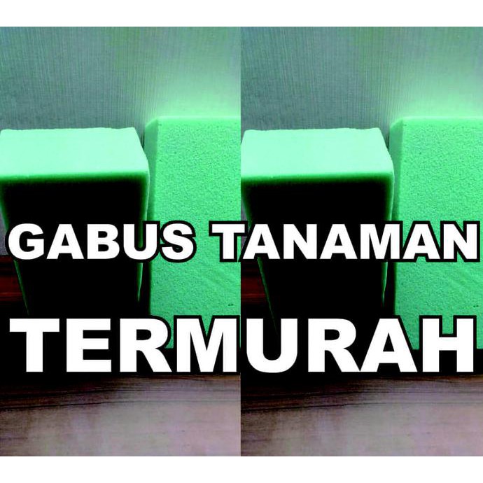 Diskon Gabus Hijau Untuk Tanaman Artificial Plastik Terbaru