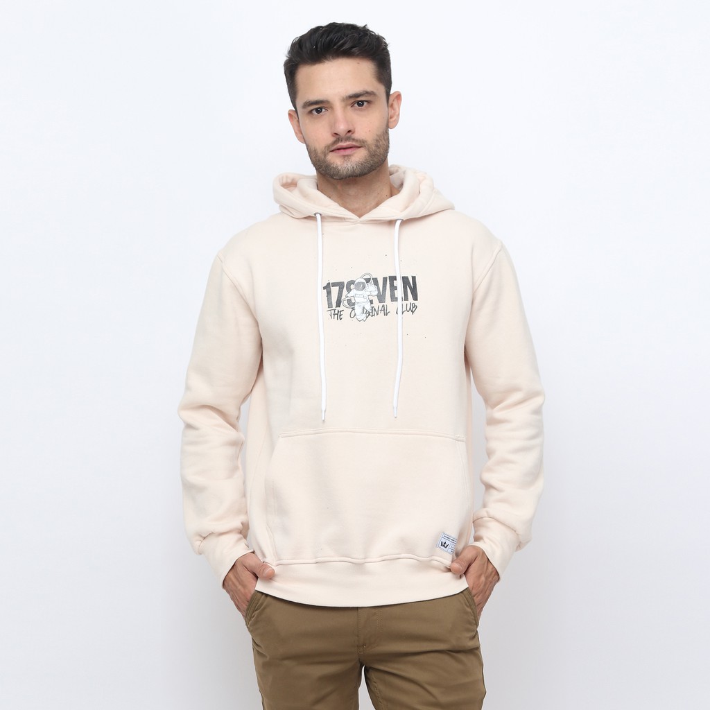 

17Seven Original Sweater Hoodie Jumper Sablon Pria 0098-Astrocream