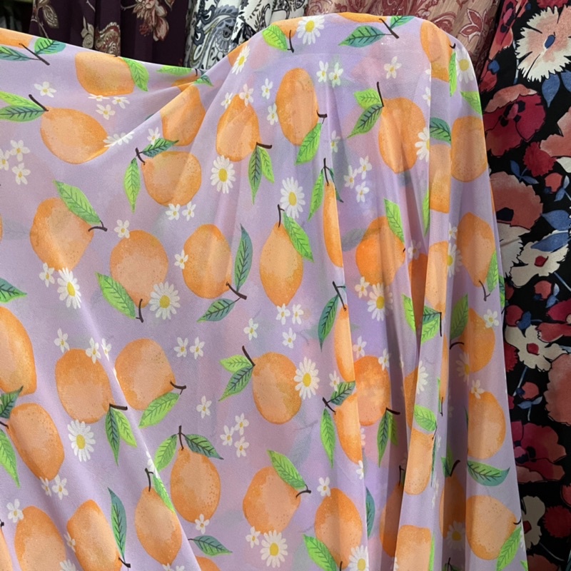 Kain Ceruty premium import - Sifon ceruty | bahan kain gamis - Kain Tunik