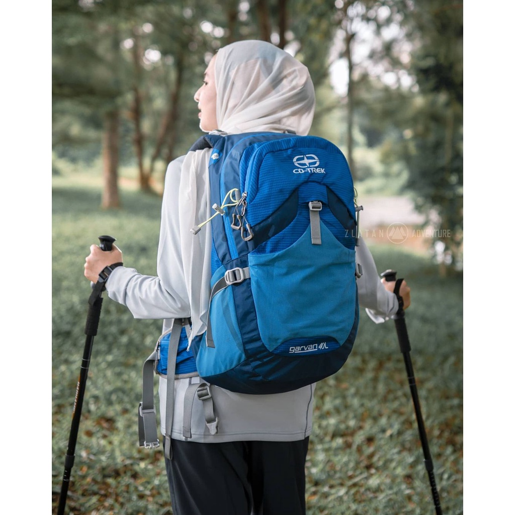 Tas Ransel / Daypack Co-trek Garvan 40L Include Rain Cover Original Terlaris
