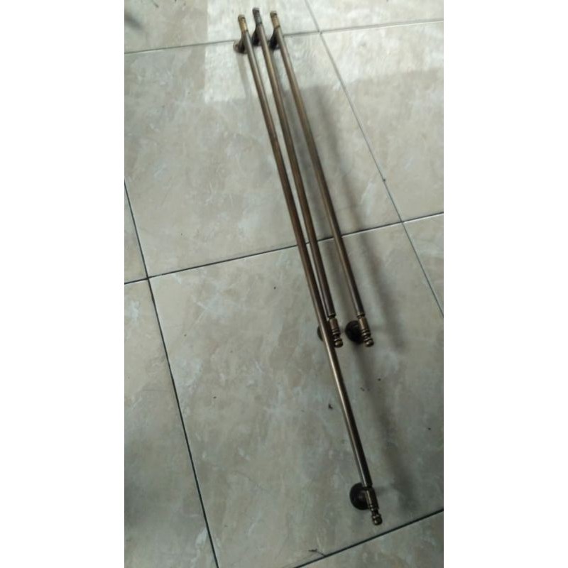 Handle / Tarikan Laci Lemari Pintu Rumah Pagar Kuningan 80cm