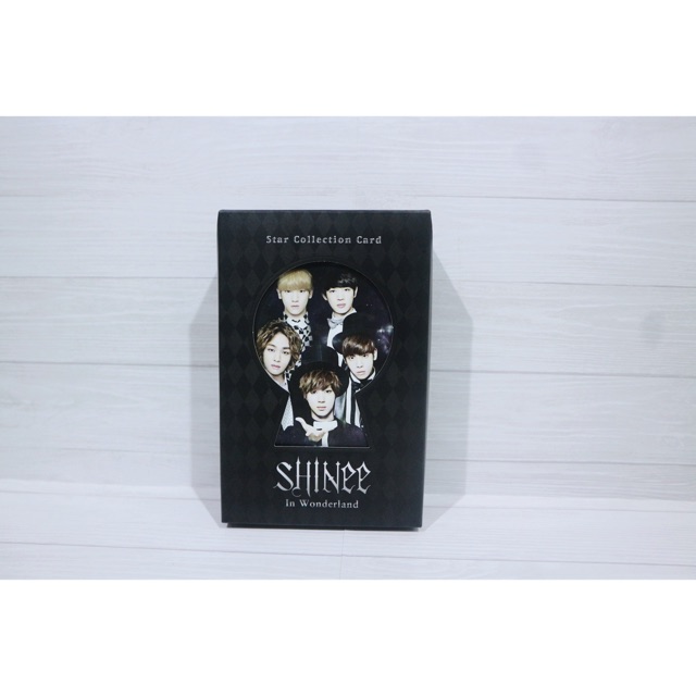 SHINee in wonderland cards