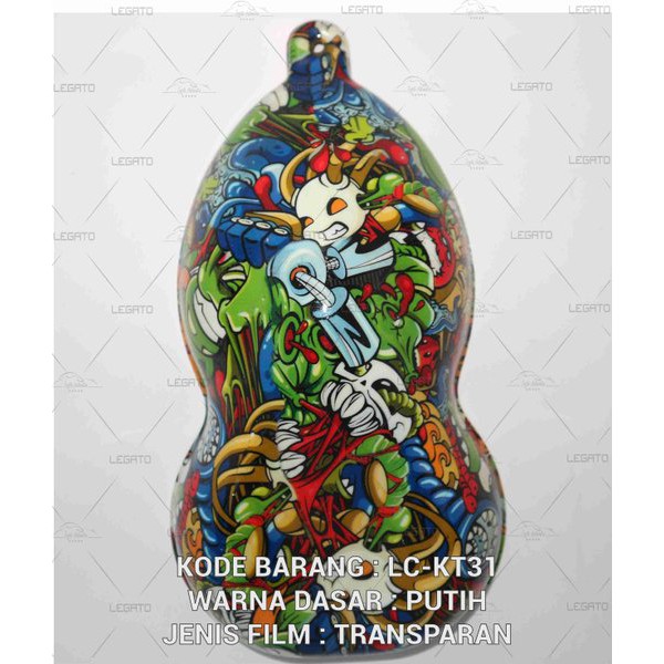 Solusi FILM WATER TRANSFER PRINTING MOTIF KARTUN LC-KT31 100X50CM Berkualitas