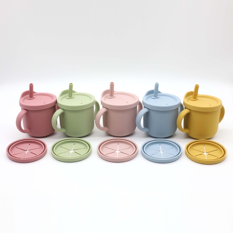 Gelas Silikon Anak / Training Cup Anak / Gelas Silikon Snack Anak