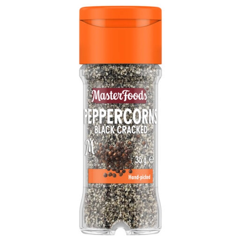 

Masterfoods Black Pepper Cracked 35g