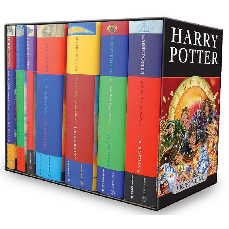 Jual NOVEL ORIGINAL HARRY POTTER BLOOMSBURY - J.K ROWLING ( FIRST ...