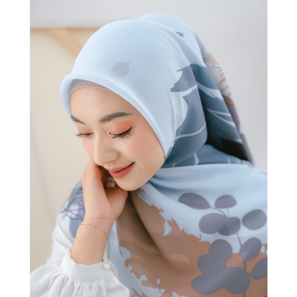 Maula Hijab - Jilbab Segi Empat Motif Potton Premium Quality Motif 6-4