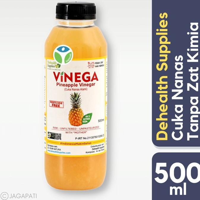 

Dehealth Supplies - Vinega Pineapple Vinegar - Cuka Nanas 500ml