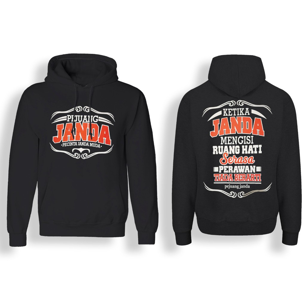 HOODIE PEJUANG JANDA / JAKET PRIA/SWEATER PEJUANG RUPIAH/HOODIE DISTRO/HOODIE KEREN BANGAT/PRIA#WNT