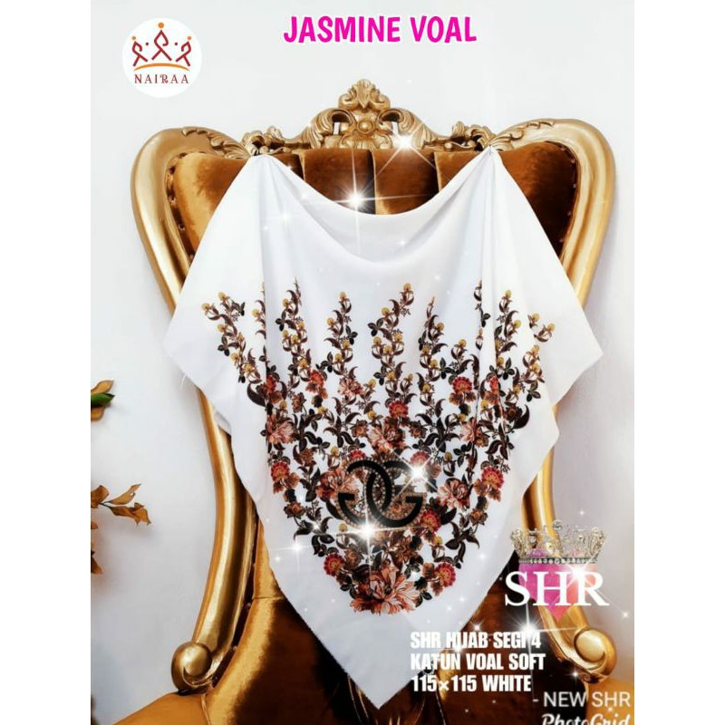 jilbab jasmine voal by SHR
