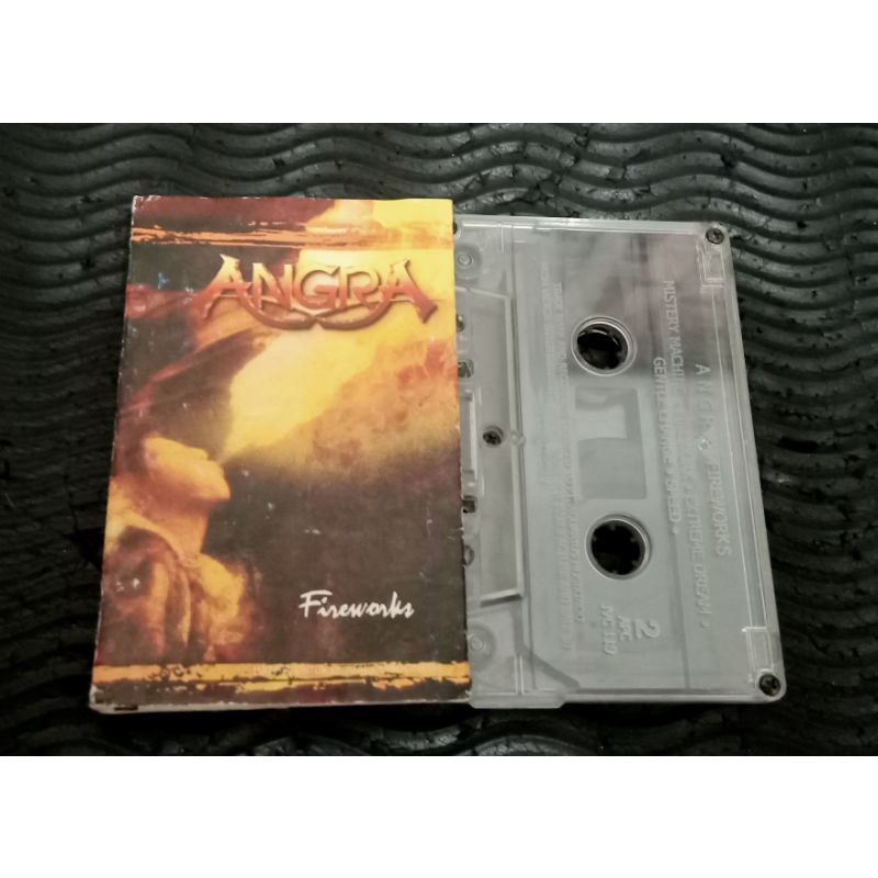 Kaset Pita Angra - Fireworks - metal edguy dream theater within temptation