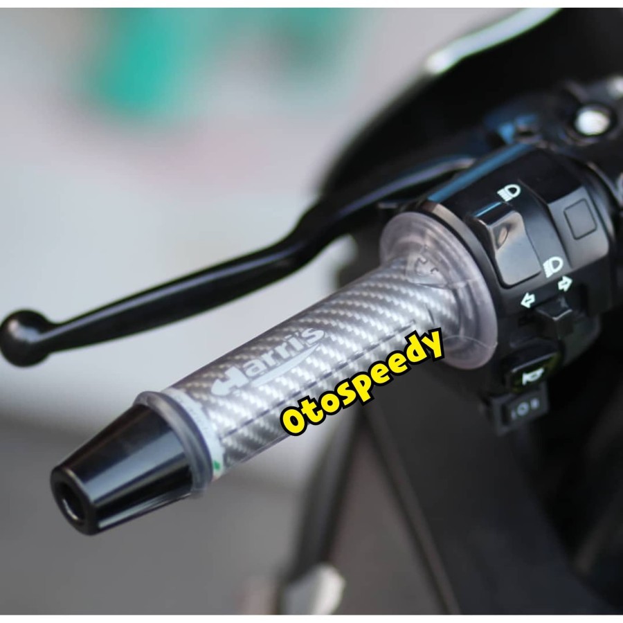 Handgrip Harris Carbon Grip Harris Ninja 250 R15 R25 MT25 Xabre CBR250