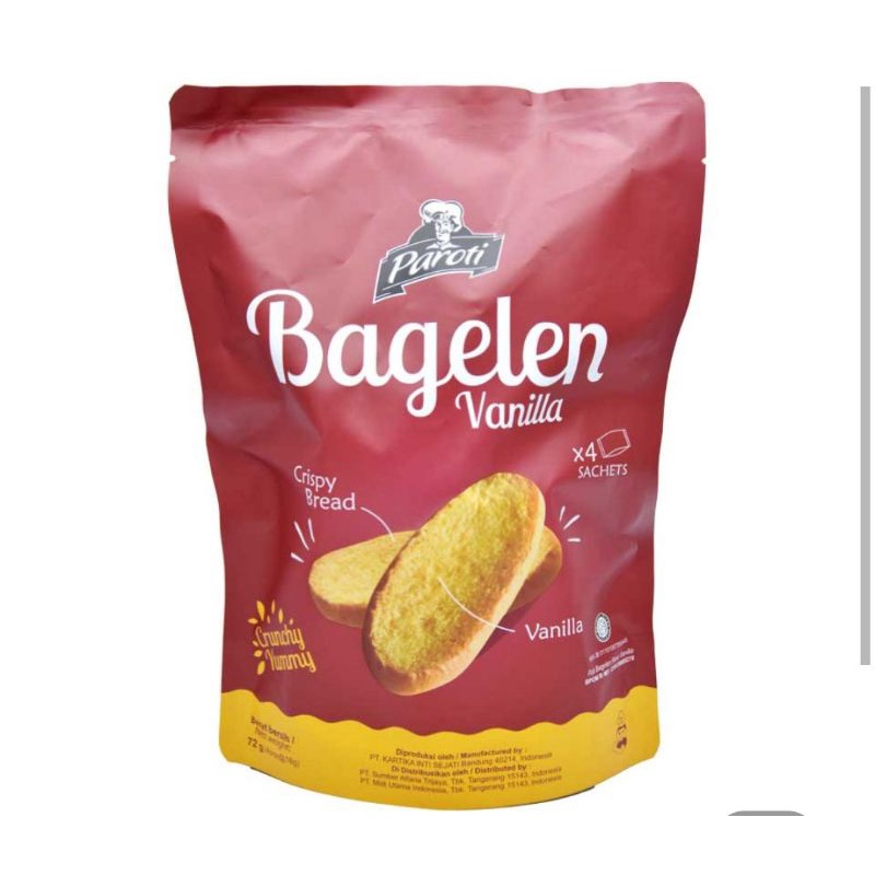 

Paroti Bagelen Vanilla 72g