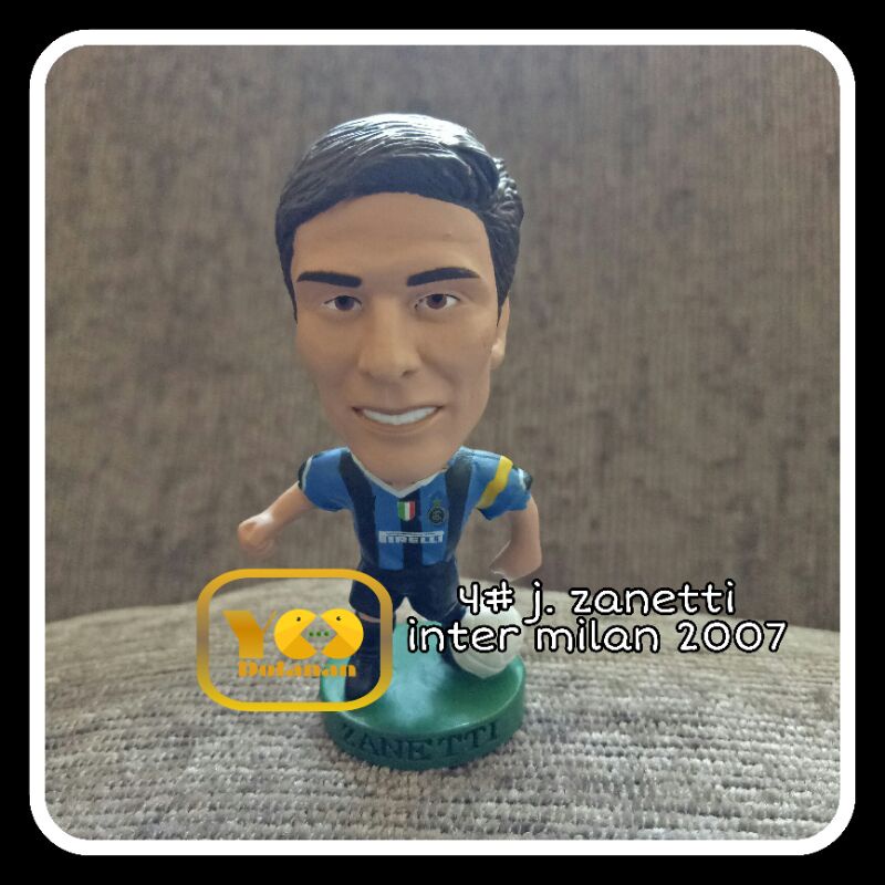 4# J ZANETTI - INTER MILAN 2007 CORINTHIAN PROSTARS FIGURE PEMAIN BOLA