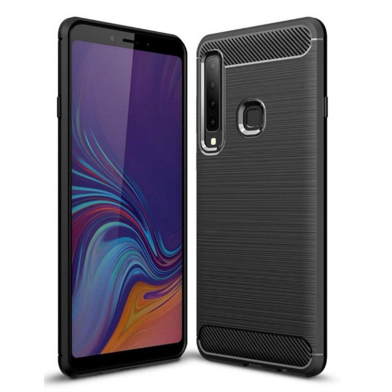 SAMSUNG A9 2018 A920 A9S Silicon Case Softcase Ipaky Carbon Cover Casing