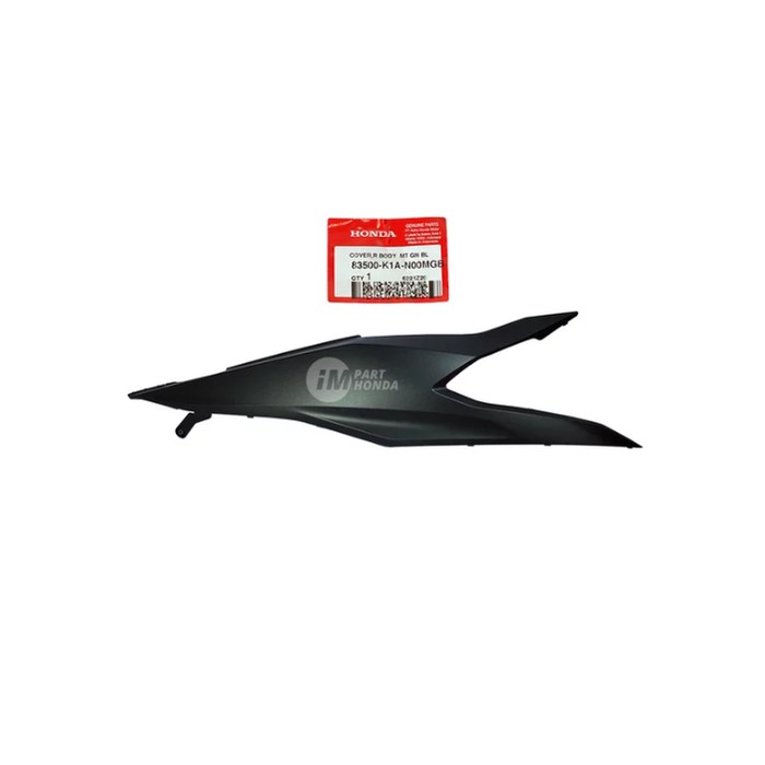 Cover body kanan Beat ECO Street K1A 2020 HITAM Dof 83500-K1A-N00MGB