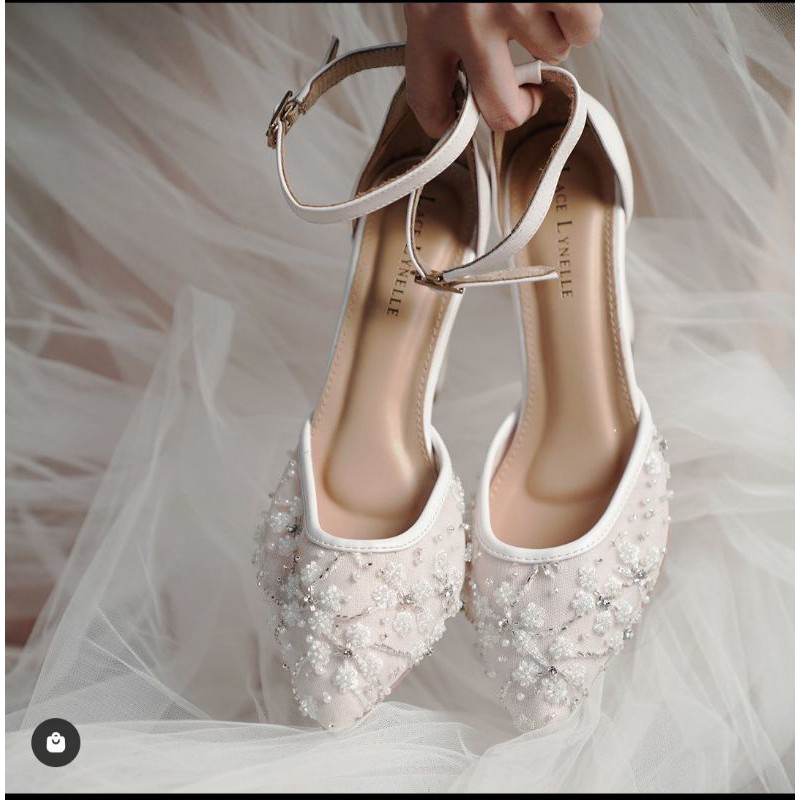 Jual Murah Lace Lynelle Zora Wedding Shoes