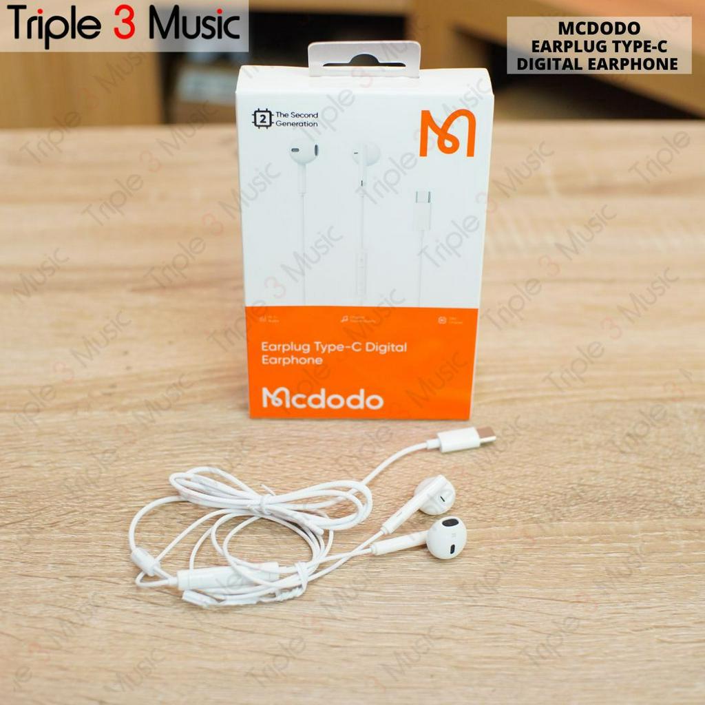 Mcdodo HP 2650 HP2650 DAC Hifi Stereo In-Ear Tipe C Headset Earphone