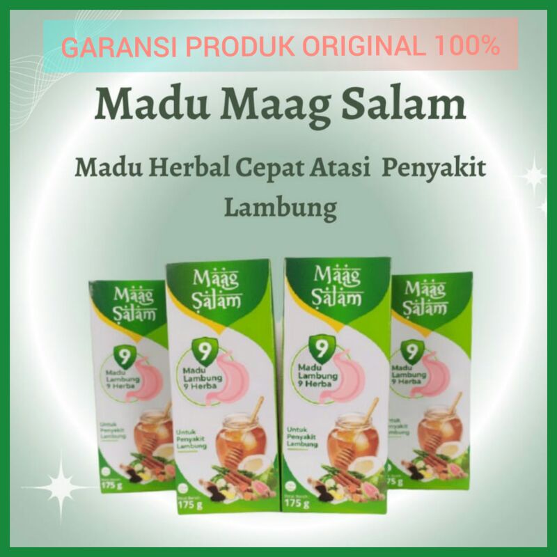 Jual Madu Lambung Herbal Ampuh Atasi Maag - Madu Maag Salam