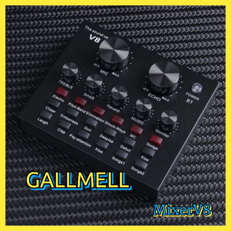 MIXER SOUNDCARD AUDIO BLUETOOTH